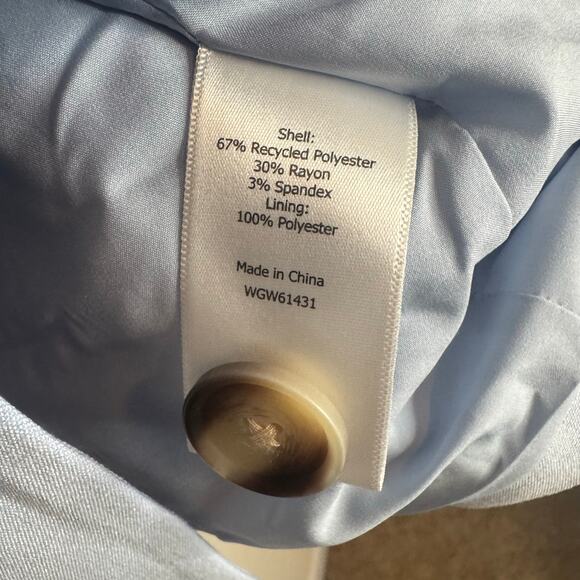 41 Hawthorn Women’s Light Blue Blazer 2-Button Closure Long Sleeve NWOT Small - Picture 9 of 9